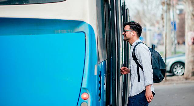 Gestión de transporte público como flota