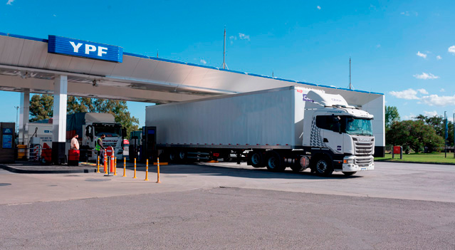 Unidad de flota tomando medidas para ahorrar combustible
